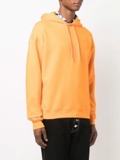 Moschino tonal-logo printed hoodie