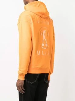 Moschino tonal-logo printed hoodie