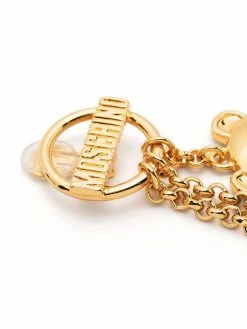 Moschino padlock detail earrings