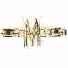 Moschino logo embellished hair clip