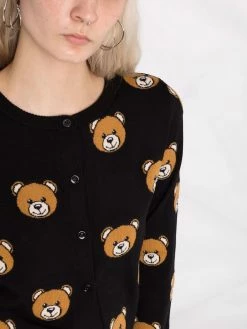 Moschino Teddy Bear-intarsia cardigan