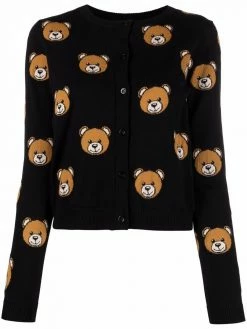 Moschino Teddy Bear-intarsia cardigan