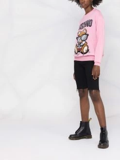 Moschino teddy-intarsia jumper