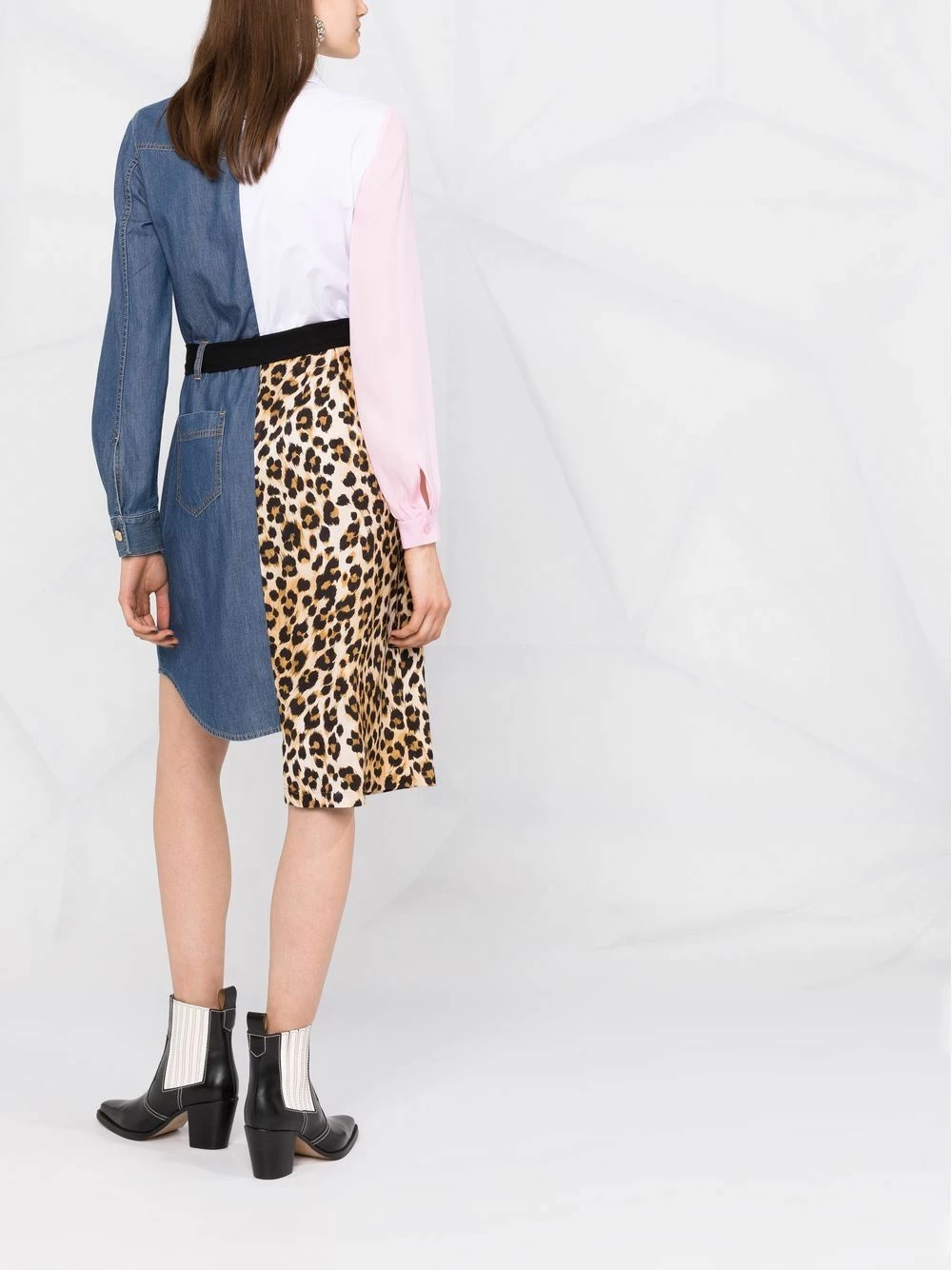 Deals ๐ Moschino Mixed garments ๐ shirtdress โญ 6 Moschino mixed-garments shirtdress