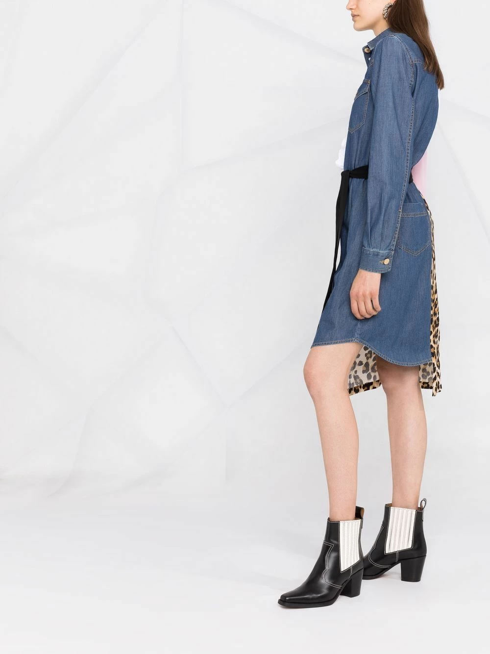 Deals ๐ Moschino Mixed garments ๐ shirtdress โญ 8 Moschino mixed-garments shirtdress