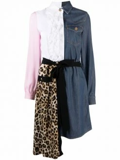 Moschino mixed-garments shirtdress