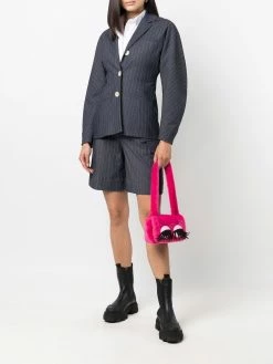 Moschino Eyes faux-fur tote bag