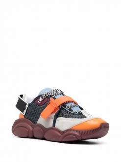 Moschino adjustable strap sneakers
