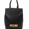 Moschino logo shopper tote