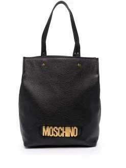 Moschino logo shopper tote