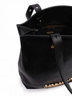 Moschino logo shopper tote