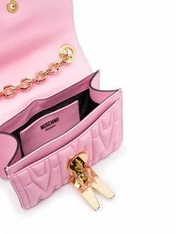 Moschino M-quilted shoulder bag