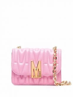 Moschino M-quilted shoulder bag