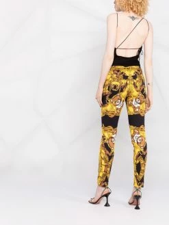 Moschino teddy bear print trousers