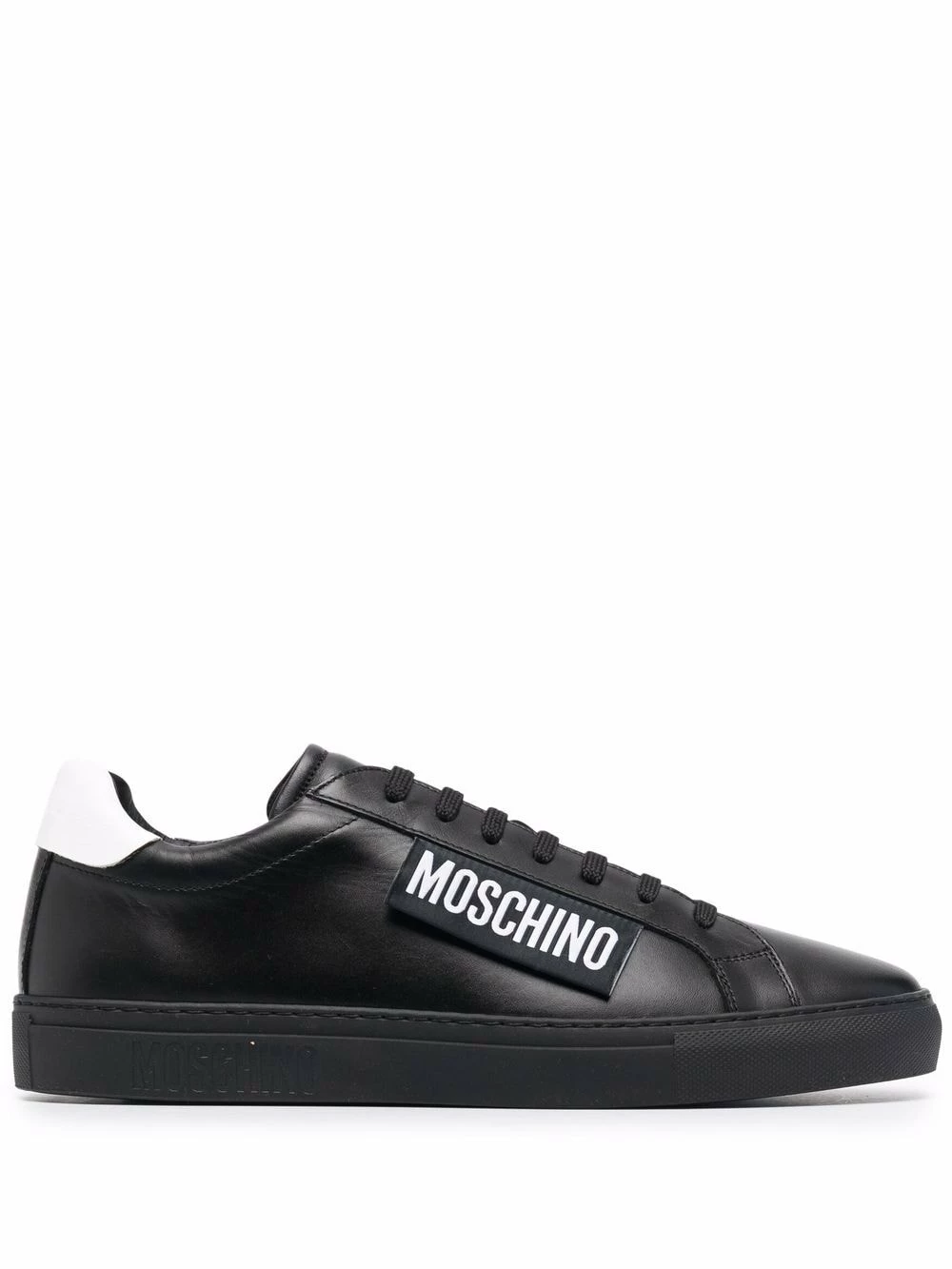 Hot Sale ๐ฅ Moschino Logo tab lace up low top ๐ sneakers ๐ 3 Moschino logo tab lace-up low-top sneakers