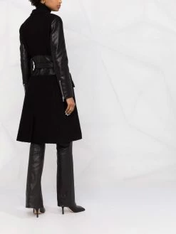 Moschino multi-panel double-breasted coat