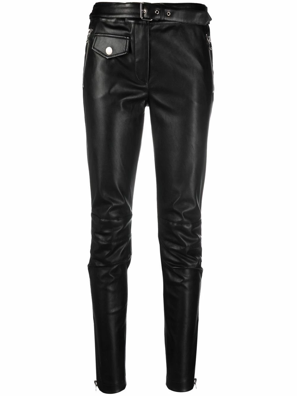 Hot Sale ๐ Moschino Faux leather Slim Fit trousers ๐ฅ 3 Moschino Faux-leather Slim-Fit trousers