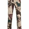 Cheapest ๐ Moschino Newspaper print stretch gabardine trousers ๐ 1 Moschino newspaper-print stretch-gabardine trousers
