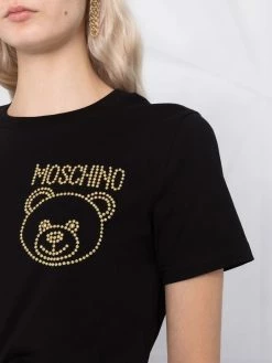 Wholesale ๐ Moschino Teddy Bear stud detail T ๐ shirt โญ 10 Moschino Teddy Bear stud-detail T-shirt