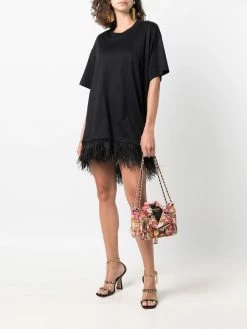 Moschino teddy bear-print biker-jacket shoulder bag