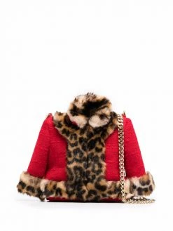 Moschino jacket-silhouette shoulder bag