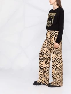 Moschino Teddy Bear crystal-embellished sweatshirt