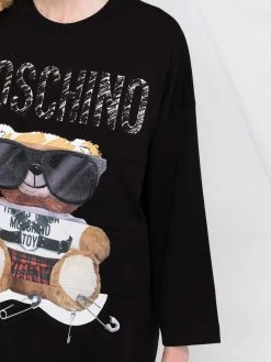 Coupon ๐ Moschino Teddy Bear print jersey ๐ dress ๐งจ 17 Moschino Teddy Bear print jersey dress