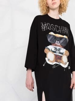 Coupon ๐ Moschino Teddy Bear print jersey ๐ dress ๐งจ 21 Moschino Teddy Bear print jersey dress