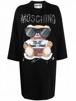 Coupon ๐ Moschino Teddy Bear print jersey ๐ dress ๐งจ 14 Moschino Teddy Bear print jersey dress