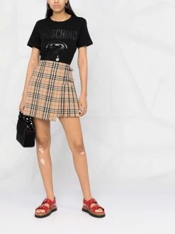 Moschino logo-print short-sleeved T-shirt