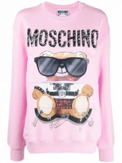 Moschino Teddy Bear logo-print sweatshirt