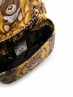 New โจ Moschino Graphic print biker jacket shoulder bag ๐ฅฐ 11 Moschino graphic-print biker-jacket shoulder bag