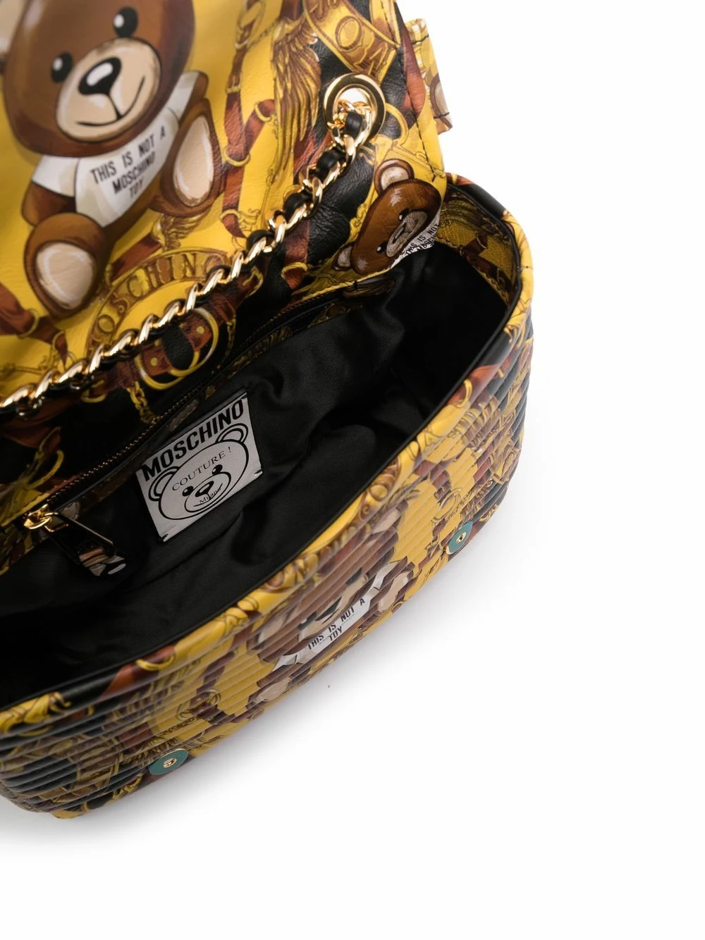 New โจ Moschino Graphic print biker jacket shoulder bag ๐ฅฐ 7 Moschino graphic-print biker-jacket shoulder bag