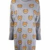 Moschino Teddy Bear knitted dress