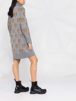Moschino Teddy Bear knitted dress