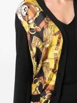 Moschino Toy Bear print cardigan