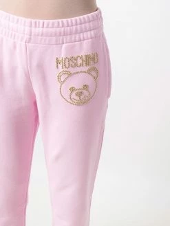 Moschino studded Toy-Bear track pants