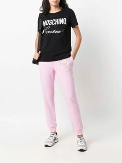 Moschino studded Toy-Bear track pants