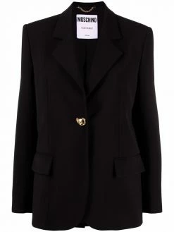 Moschino notched-lapel single-breasted blazer