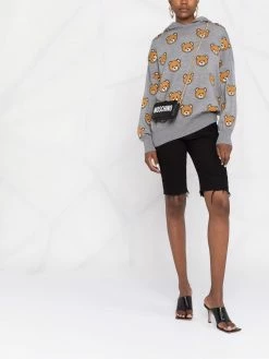 Moschino Teddy Bear-intarsia hoodie