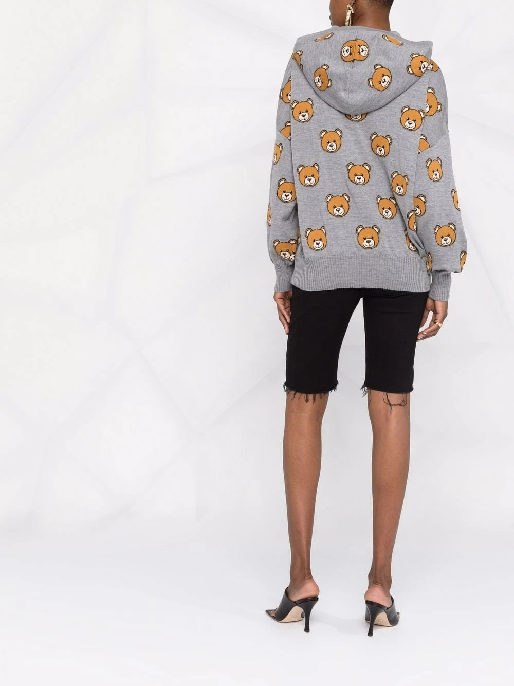 Flash Sale ๐ Moschino Teddy Bear intarsia hoodie ๐ 8 Moschino Teddy Bear-intarsia hoodie