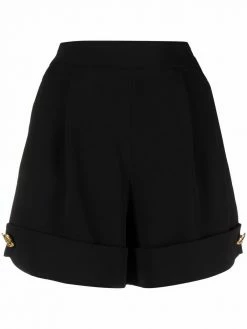 Moschino darted high-waist shorts