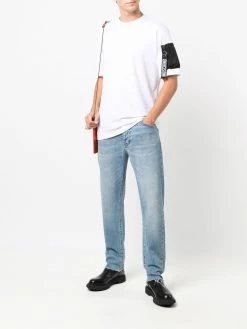 Moschino sleeve pocket cotton T-shirt