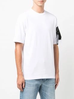 Moschino sleeve pocket cotton T-shirt