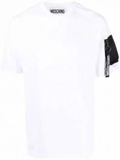 Moschino sleeve pocket cotton T-shirt