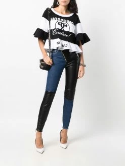 Moschino mixed logo-print T-shirt