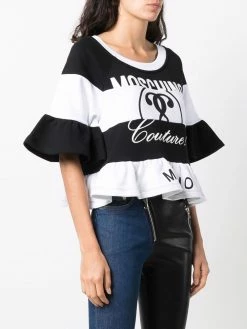 Moschino mixed logo-print T-shirt