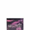 Moschino abstract logo-print leather cardholder