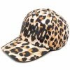 Moschino leopard-print cap