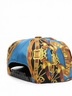 Moschino teddy-bear graphic-print cap